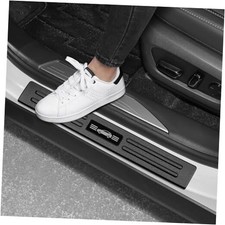 4PCS Door Sill Protector Compatible with Lexus 2023 2023-2026 RX Matte Black 