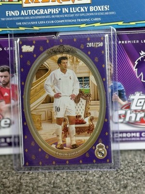 Topps Real Madrid Team Set Luis Figo /250