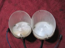 1971-72 Oldsmobile Cutlass 442 Park Parking Light Lamp Lens Pair Oem 71 1972