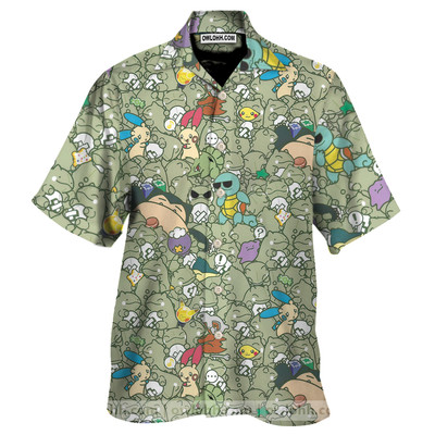 Epic Pokemon Pattern Hawaiian Shirt 8211 For Men and Women  Kids 8211 OwlOhh