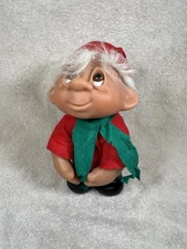 Vintage 1982 Thomas Dam Troll Doll ~ Made in Denmark ~  8" ~ #243 Moveable