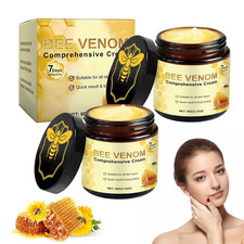 2 PCS Bee Venom Skin Cream Anti-Wrinkle, Rejuvenating, Firming Face Treatment.