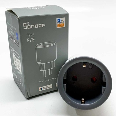 SONOFF S60TPF Smart Wlan Steckdose 16A 4000W, Smart Stecker mit Strommessung,