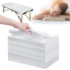 Disposable Bed Sheets 100 Pcs 31" x 71" Massage Table Sheets Non Woven Fabric...