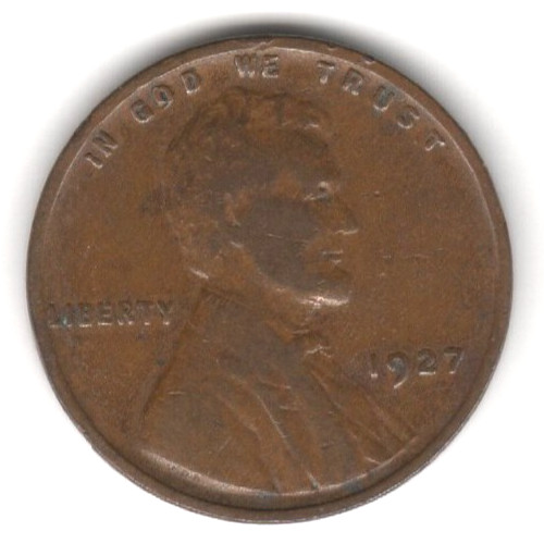 1927 United States Wheat Penny