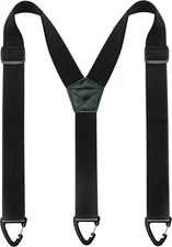 Hidden Suspenders for Men under Clothes with 3 Snap Loop (1.48" Wide)