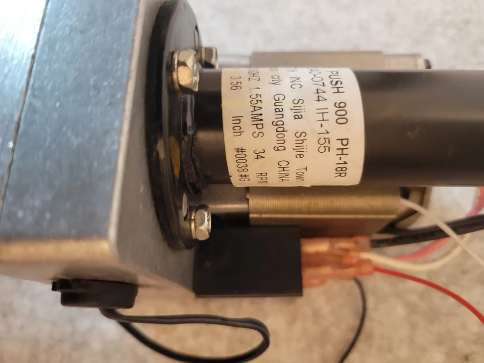 Treadmill Incline Motor 193413  040-0744  PH-18R  - Image 3 of 4