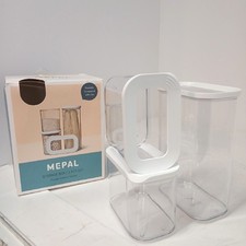 Mepal - Vorratsbehälter Modula 3-teiliges Set - Aufbewahrungsboxen mit Deckel -