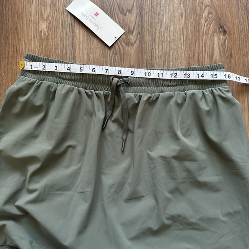 Sweaty Betty Womens Explorer Mini Skirt Green Lightweight Stretch 10 Large NEW - Picture 7 of 8