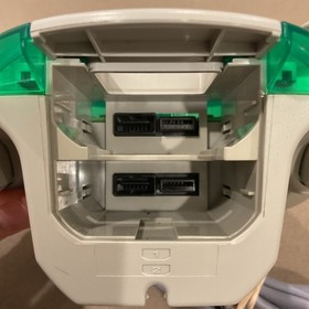 SEGA Dreamcast Controller Clear Green VMU Memory Card W Cap Lot OEM Official