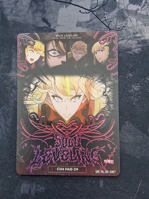 Solo Leveling Vol. 3 Cha Hae-In SL3E-087 UR