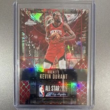 Topps Chrome Cactus Jack Kevin Durant #4/5 Rockets All-Star NBA 2026 Card