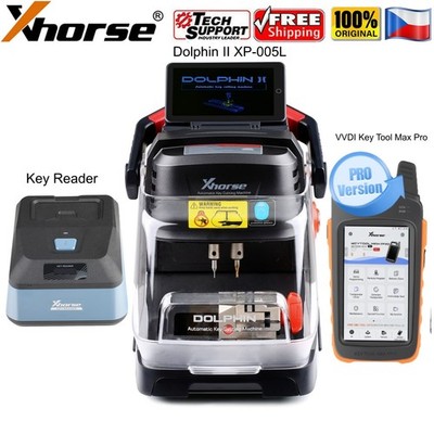Xhorse Dolphin II XP-005L Cu-tting Machine & VVDI Key Tool Max Pro & Key Reader