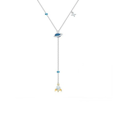 Swarovski Planet Planet Y-shaped Tassel Necklace