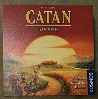 KOSMOS Catan Das Spiel Brettspiel Klaus Teuber vollständig - nur 2mal bespielt