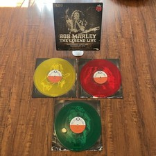 Vinyl Record 3x LP Bob Marley The Legend Live...