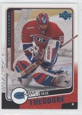 2000-01 Upper Deck Legends Jose Theodore #72 0a1