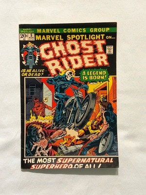 Marvel Spotlight 5 First Appearance of Ghost Rider Johnny Blaze RARE Miss Print!