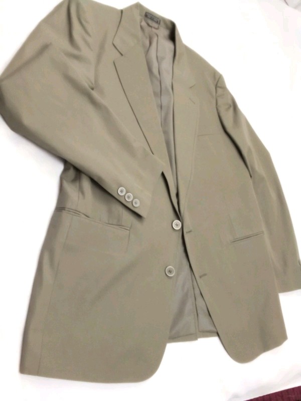 42 Mens Blazer Ashford Reede 42R Travel Jacket Green Length 32" NWOT