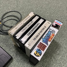 Omega Entertainment Machine Consolized Neo Geo CMVS w/ OEM Controller and Games