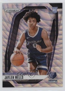 2024-25 Panini Prizm Wave Prizm Jaylen Wells #239 Rookie RC