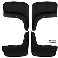 4pcs Mud Flaps Splash Guards Kit For Chevrolet Silverado 1500 2022-2024 Black 4pcs Mud Flaps Splash Guards Kit For Chevrolet Silverado 1500 2022-2024 Black