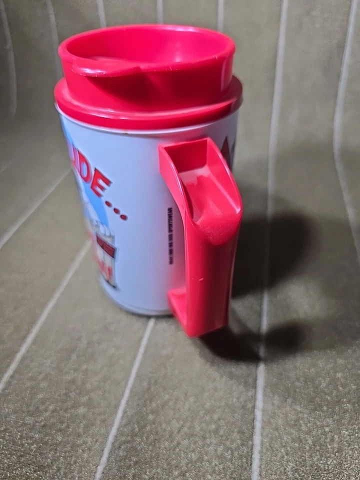 Taza de viaje termo Big Dog Attitude Come Get Some Beware of Dog Travel 2002 vintage  Foto 2 de 4