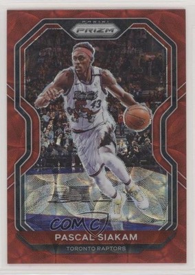 2020-21 Panini Prizm Choice Red Prizm 83/88 Pascal Siakam #134 4l3