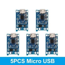 10PCS 5V Micro USB 1A 18650 Lithium Battery Charging Board Charger Module