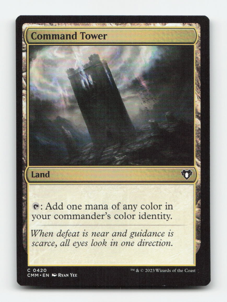 Command Tower 420 - C Commander Masters Magic: The Gathering NM