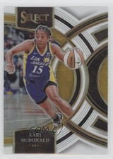 2024 Panini Select WNBA Premier Level White Prizm 35/99 Aari McDonald #122 1pe9