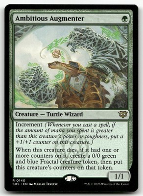 Ambitious Augmenter #140 (NM) Secrets of Strixhaven SOS Magic MTG