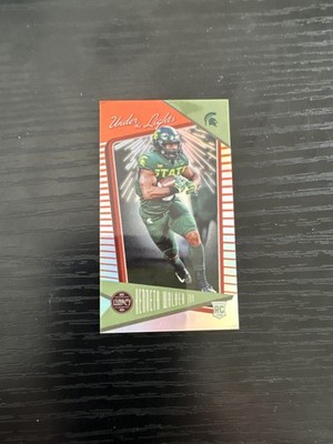 Kenneth Walker III 2022 Panini Legacy Under the Lights Mini Orange/125 #UL-12