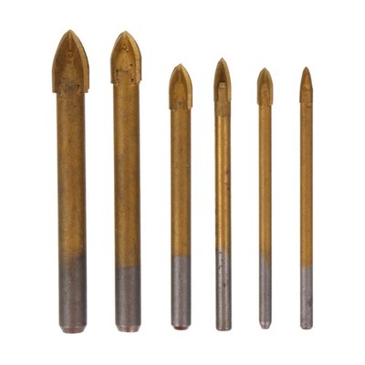 1 Set Tile Bohrer Bit Cross Head Drill Bit Ceramic Loch Opener Accessoires
