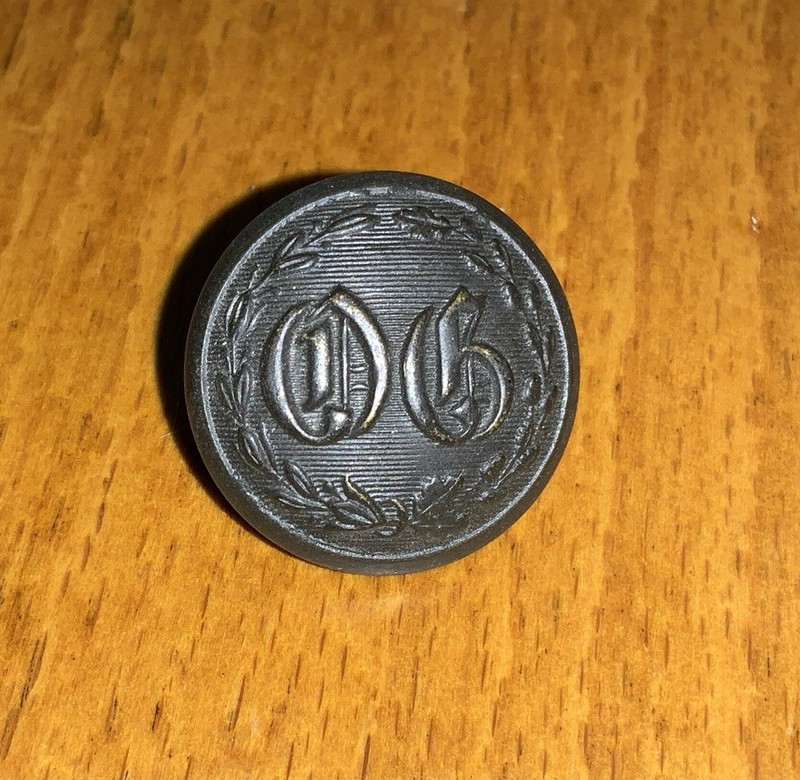 New York Old Guard Regiment Vintage Original Uniform Button