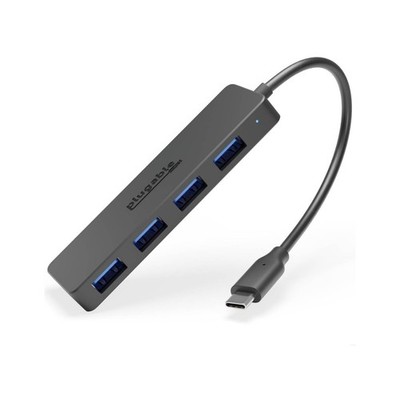 Steckbarer USB C auf USB Adapter Hub 4 Port (USBC-HUB4A)