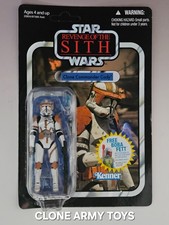 Star Wars Clone Commander Cody Vintage Collection VC19 ROTS Unpunched 3.75 MOC