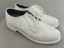 Vtg Bates Lites Military Naval Shoes 6.5