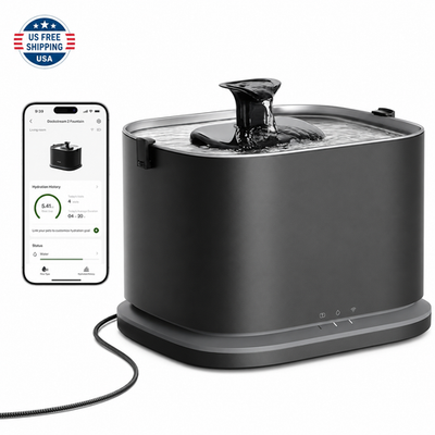 #ad Upgrade Cat Water Fountain Stainless Steel Tray Dockstream 2 Cat Fountain Indoo $48.99