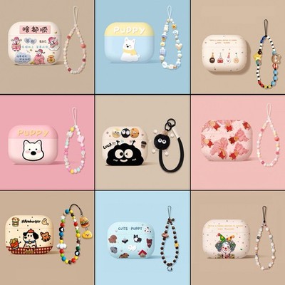 For AirPods 4 Protective Case Apple 2 Pro 3th Generation Lanyard Headphone Case