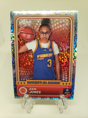 2024 Topps Chrome Mcdonald All-American Mcflurry Refractor 55 Zam Jones NC State