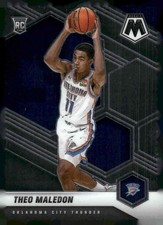 2020-21 Panini Mosaic #218 Theo Maledon