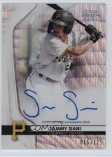 2020 Bowman Sterling Prospect Wave Refractor /125 Sammy Siani #BSPA-SS Auto 6o3
