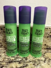 BED HEAD TIGI (LOT OF 3) CURLS ROCK HAIR AMPLIFIER MEGA SHAPING CREAM 3.38 EACH