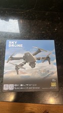 Sky Drone Foldable Quadcopter RC Drone w/ HD Camera RTF Gray/Black