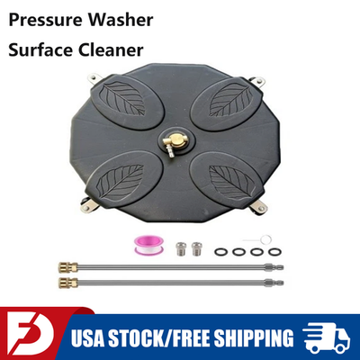 #ad #ad Free Shipping 18quot; Pressure Washer Surface Cleaner with Washer Extension Wand NEW $89.01