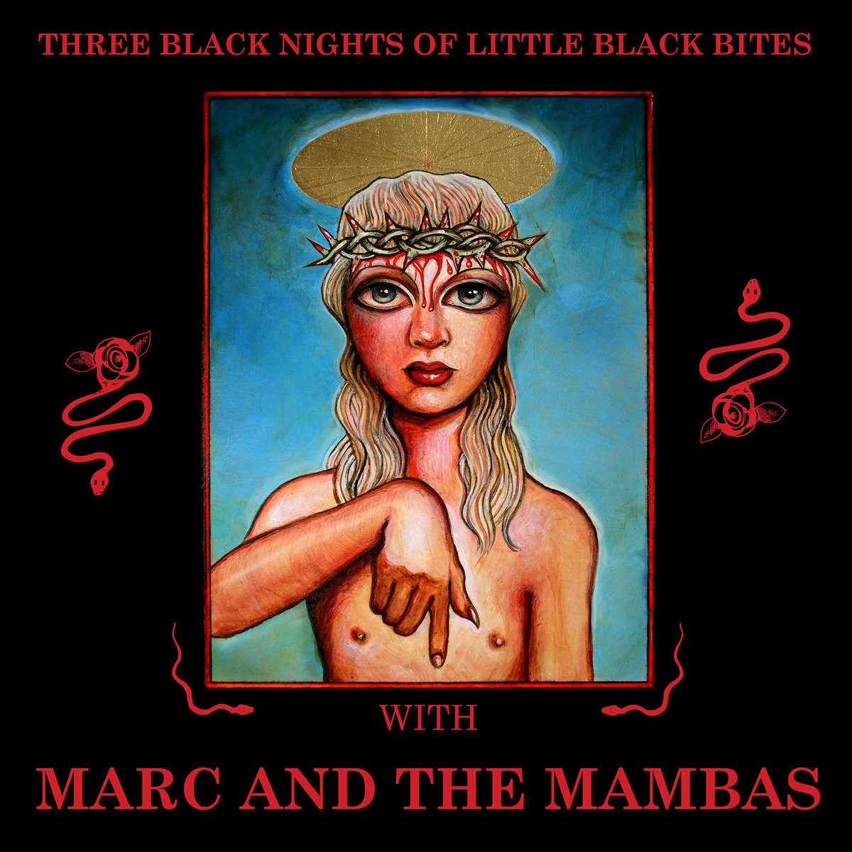 Marc and the Mambas Three Black Nights of Little Black Bites (Vinyl) 12