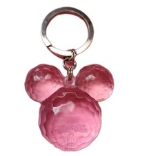 Disney Minnie Mouse Pink Acrylic Key Chain NEW