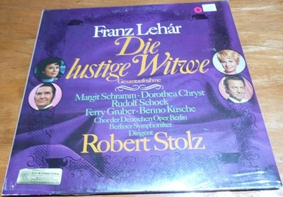 Franz Lehar - Die Lustige Witwe - Robert Stolz -  New Still Sealed - LP
