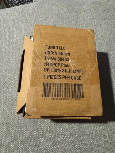 *** New Original Packaging *** Funko Pop Plus! One Piece Bronze Statue Luffy